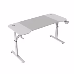 Mars Gaming MGD-ERGO140W, Droit, Forme rectangulaire, Tableau à particules, Acier, Jouer, Fibre de carbone