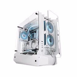 Mars Gaming MC-EDGEW Midi Tower Blanc