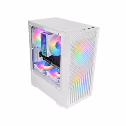 Mars Gaming MC-VORTEXW Mini Tower Blanc