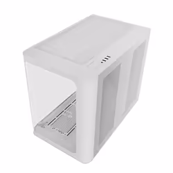 Mars Gaming MCFUSION, Midi Tower, PC, Blanc, ATX, micro ATX, Mini-ITX, 16 cm, 44,5 cm
