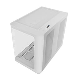 Mars Gaming MCFUSION Midi Tower Blanc