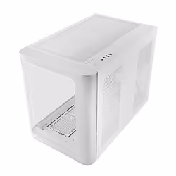 Mars Gaming MCFUSIONM, Mini Tower, PC, Blanc, micro ATX, Mini-ITX, 16 cm, 44,5 cm