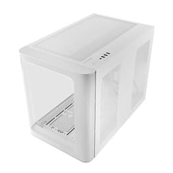 Mars Gaming MCFUSIONM Mini Tower Blanc