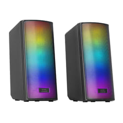 Mars Gaming MSRGB2 haut-parleur portable et de fête Enceinte portable stéréo Noir 15 W