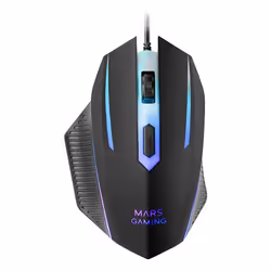 Mars Gaming MCP124PRO clavier Souris incluse Jouer USB AZERTY Français Noir - Vue supplémentaire 4