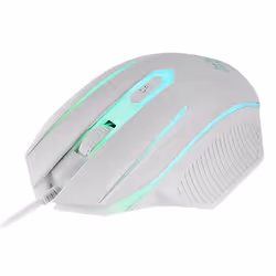 Mars Gaming MCP124PRO clavier Souris incluse Jouer USB QWERTY Espagnole Blanc - Vue supplémentaire 4