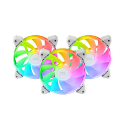 Mars Gaming MF3AR Boitier PC Ventilateur 12 cm Blanc 3 pièce(s)