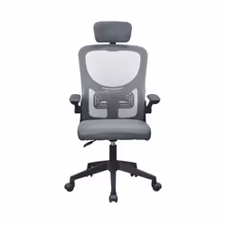 Mars Gaming MGC-ERGOPLUS, Siège rembourré, Dossier en mesh, Gris, Gris, Coton, Mesh