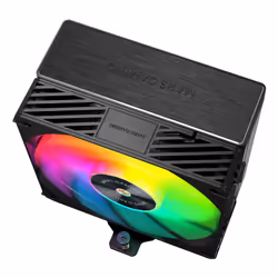 Mars Gaming MCPUX5ARGB système de refroidissement d’ordinateur Processeur Refroidisseur d'air 12 cm Noir 1 pièce(s)