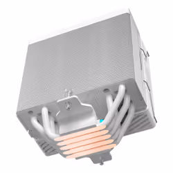 Mars Gaming MCPUX5ARGBW système de refroidissement d'ordinateur Processeur Refroidisseur d'air 12 cm Blanc 1 pièce(s) - Vue supplémentaire 5