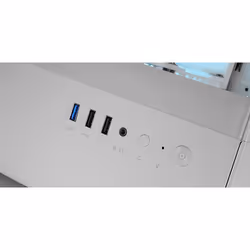 Mars Gaming MC-XOW Midi Tower Blanc