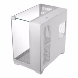 Mars Gaming MCVISIONW, Midi Tower, PC, Blanc, ATX, micro ATX, Mini-ITX, Métal, Verre trempé, Jouer