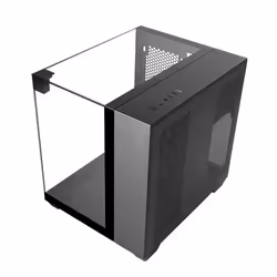 Mars Gaming MC-VISIONM, Mini Tower, PC, Noir, micro ATX, Mini-ITX, Métal, Verre trempé, Jouer