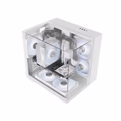 Mars Gaming MC-VISIONMW Mini Tower Blanc