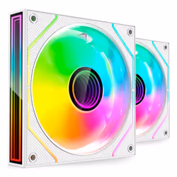 Mars Gaming MF3DPROX2W, Ventilateur, 12 cm, Blanc