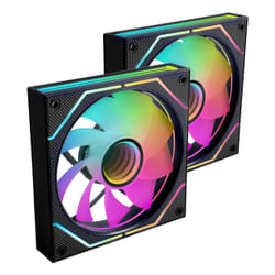 Mars Gaming MF3DPROX2R système de refroidissement d’ordinateur Boitier PC Ventilateur 12 cm Noir