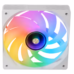Mars Gaming MFSI4KITW système de refroidissement d'ordinateur Boitier PC Ventilateur 12 cm Blanc - Vue supplémentaire 7