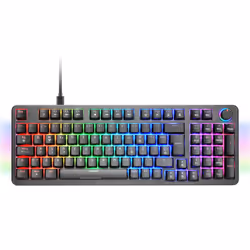 Mars Gaming MKPROYES clavier Jouer USB QWERTY Espagnole Noir