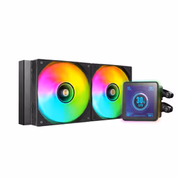 Mars Gaming ML-VISIONPRO240 Processeur Refroidisseur de liquide tout-en-un 12 cm Noir 1 pièce(s)