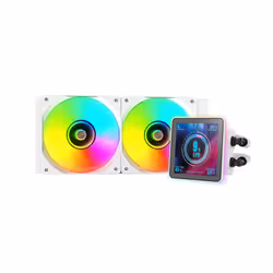 Mars Gaming ML-VISIONPRO240W Processeur Refroidisseur de liquide tout-en-un 12 cm Blanc 1 pièce(s) - Vue supplémentaire 4