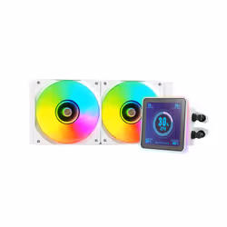 Mars Gaming ML-VISIONPRO240W Processeur Refroidisseur de liquide tout-en-un 12 cm Blanc 1 pièce(s) - Vue supplémentaire 5