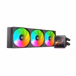 Mars Gaming ML-VISIONPRO360, Refroidisseur de liquide tout-en-un, 12 cm, 800 tr/min, 2300 tr/min, Noir