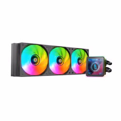 Mars Gaming ML-VISIONPRO360 Processeur Refroidisseur de liquide tout-en-un 12 cm Noir 1 pièce(s)