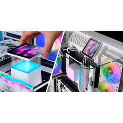 Mars Gaming ML-VISIONPRO360W Processeur Refroidisseur de liquide tout-en-un 12 cm Blanc 1 pièce(s) - Vue supplémentaire 7
