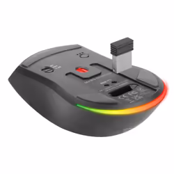 Mars Gaming MM-T3 souris Droitier RF Wireless + Bluetooth + USB Type-A Optique 14400 DPI - Vue supplémentaire 7