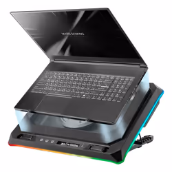 Mars Gaming MNBC-ULTRA système de refroidissement pour ordinateurs portables 45,7 cm (18") 2400 tr/min Noir - Vue supplémentaire 7