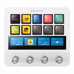 Mars Gaming MS-DPROW Blanc 10 boutons - Vue supplémentaire 4