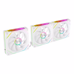Mars Gaming MF-LINKFINITYKIT2W Boitier PC Refroidisseur d'air 12 cm Blanc 3 pièce(s)