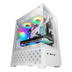 Mars Gaming MC-SE2W Mini Tower Blanc