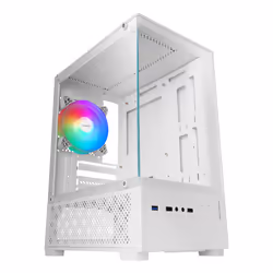 Mars Gaming MC-SE2W Mini Tower Blanc