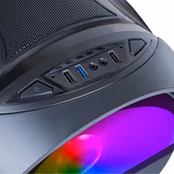 Mars Gaming MC-CYLON Mini Tower Noir - Vue supplémentaire 4