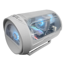 Mars Gaming MC-CYLONW Mini Tower Blanc