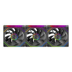 Mars Gaming MF-LINKFINITYKIT2R Boitier PC Refroidisseur d'air 12 cm Noir 3 pièce(s)