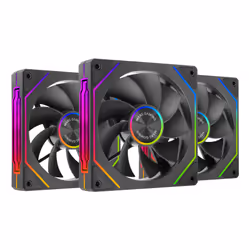 Mars Gaming MF-LINKFINITYKIT2R Boitier PC Refroidisseur d'air 12 cm Noir 3 pièce(s) - Vue supplémentaire 5