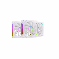 Mars Gaming MF-LINKFINITYKIT2RW Boitier PC Refroidisseur d'air 12 cm Blanc 3 pièce(s) - Vue supplémentaire 5