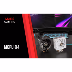 Mars Gaming MCPU-X4 Processeur Refroidisseur d'air 12 cm Noir 1 pièce(s) - Vue supplémentaire 5