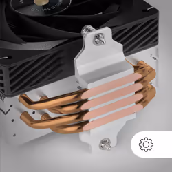 Mars Gaming MCPU-X4 Processeur Refroidisseur d'air 12 cm Noir 1 pièce(s) - Vue supplémentaire 7