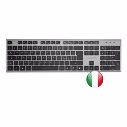 Tacens 6ZENITHIT clavier Souris incluse maison/bureau RF sans fil QWERTY Italien Gris - Vue supplémentaire 4
