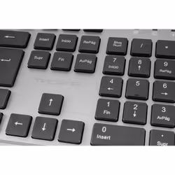Tacens 6ZENITHIT clavier Souris incluse maison/bureau RF sans fil QWERTY Italien Gris - Vue supplémentaire 5