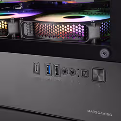 Mars Gaming MCVECTOR unité centrale Mini Tower Noir - Vue supplémentaire 5