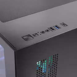 Mars Gaming MCVIEW3 unité centrale Mini Tower Noir - Vue supplémentaire 5