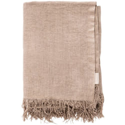 Scalpers - Couverture chenille 140x190cm 100% polyester 260GSM marron Home