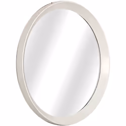 Miroir Reddo. PVC blanc Matériel: PS Couleur blanche Assemblage requis : NON 80x3x80cm