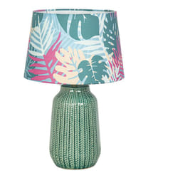 Fijalo - Lampe en céramique verte C/Pante14
