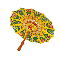 Fijalo - Parapluie Java peint en jaune