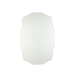 Miroir à cadre biseauté en verre